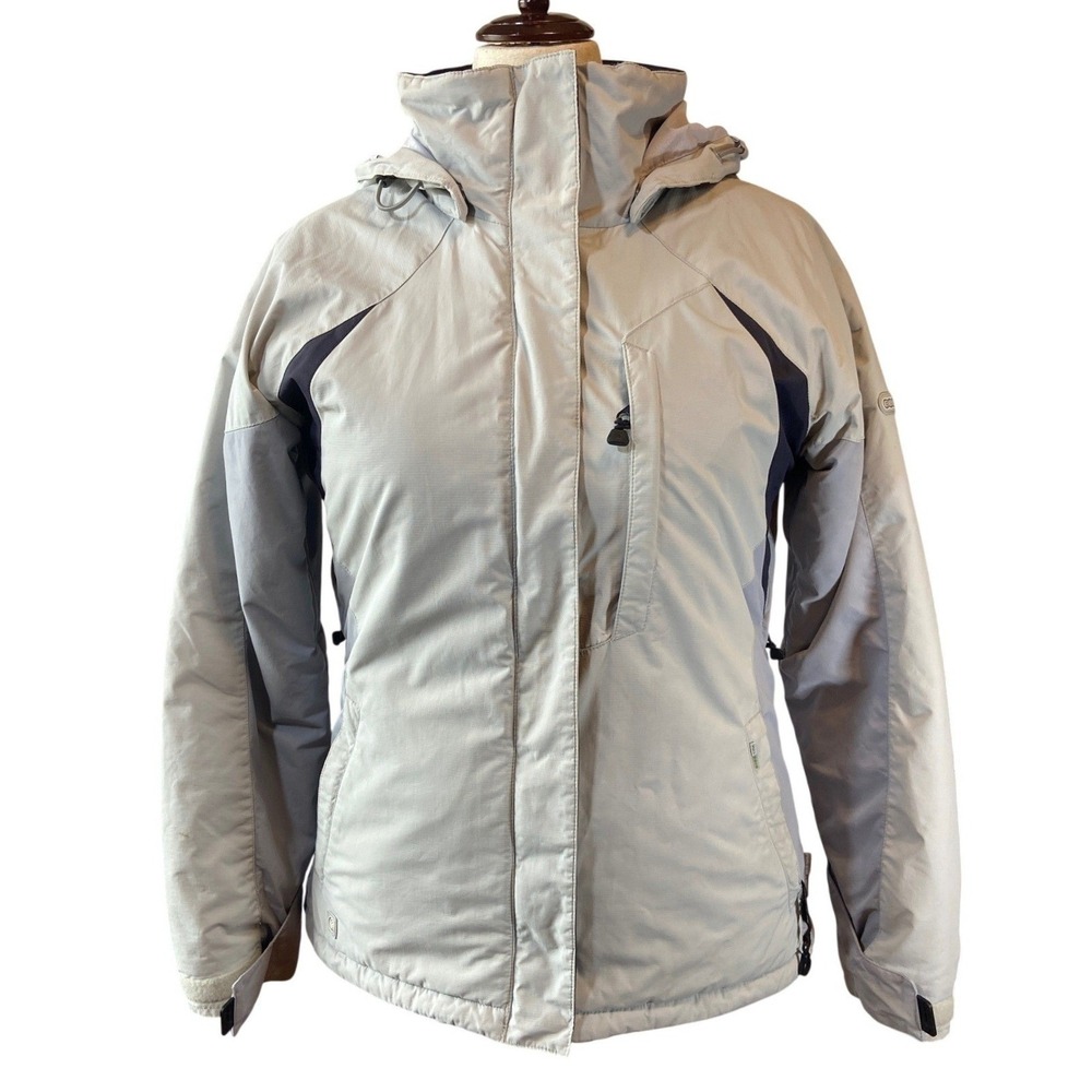 Columbia Sportswear Women's Convert Jacket Hooded Ski Snowboard Outerwear Size L